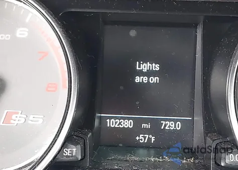 2015 Audi S5 3.0T Premium Plus from USA, damaged, VIN WAUCGAFR7FA045585